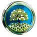 Vintage Ferro Murano Glass Millefiori Seasons Summer Tree Paperweight 78/750