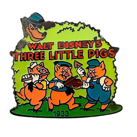 Disney Three Little Pigs 1933 Countdown To the Millennium Pin