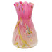 Harrach Peloton Splatter Ruffle Glass Vase