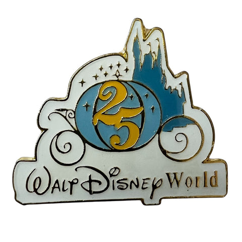 Walt Disney World Cinderella 25th Anniversary Castle Carriage Pin