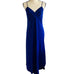 Vintagee Natori Cobalt Blue Slip Nightie Lingerie Dress