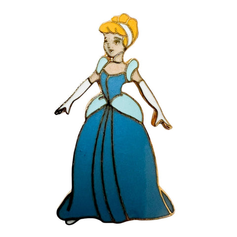 Disney Cinderella in Blue Gown & White Gloves Pin