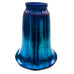 Vintage Art Glass Blue Iridescent Favrile Lamp Shade