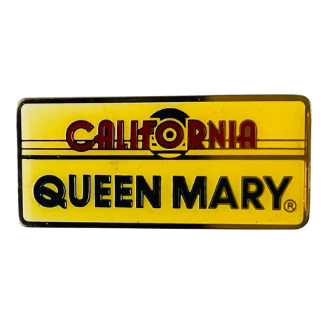 Vintage Queen Mary Long Beach CA California Metal Magnet