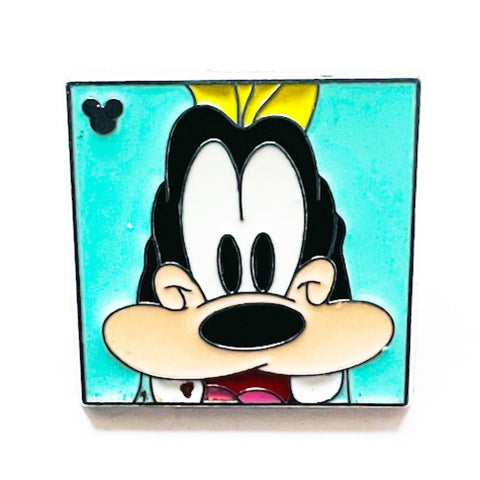 Disney Goofy Square Character Collection Hidden Mickey Pin