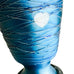 Vintage Durand Art Glass Threaded Heart Table Lamp