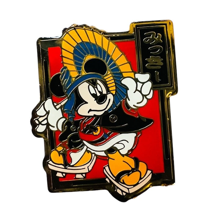 Tokyo Disneyland Resort TDL Classic JAPANESE KABUKI Mickey Pin