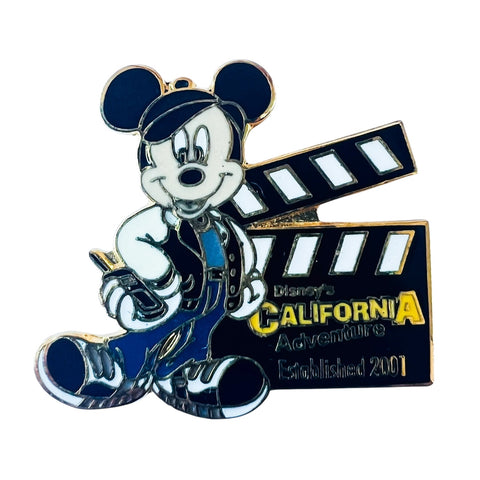 Disney's California Adventure: Characters with Clapboard Collection Producer Mickey 2001 Disneyland Resort Pin