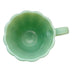 The Pioneer Woman Jade Green Milk Glass Scallop Edge Mug