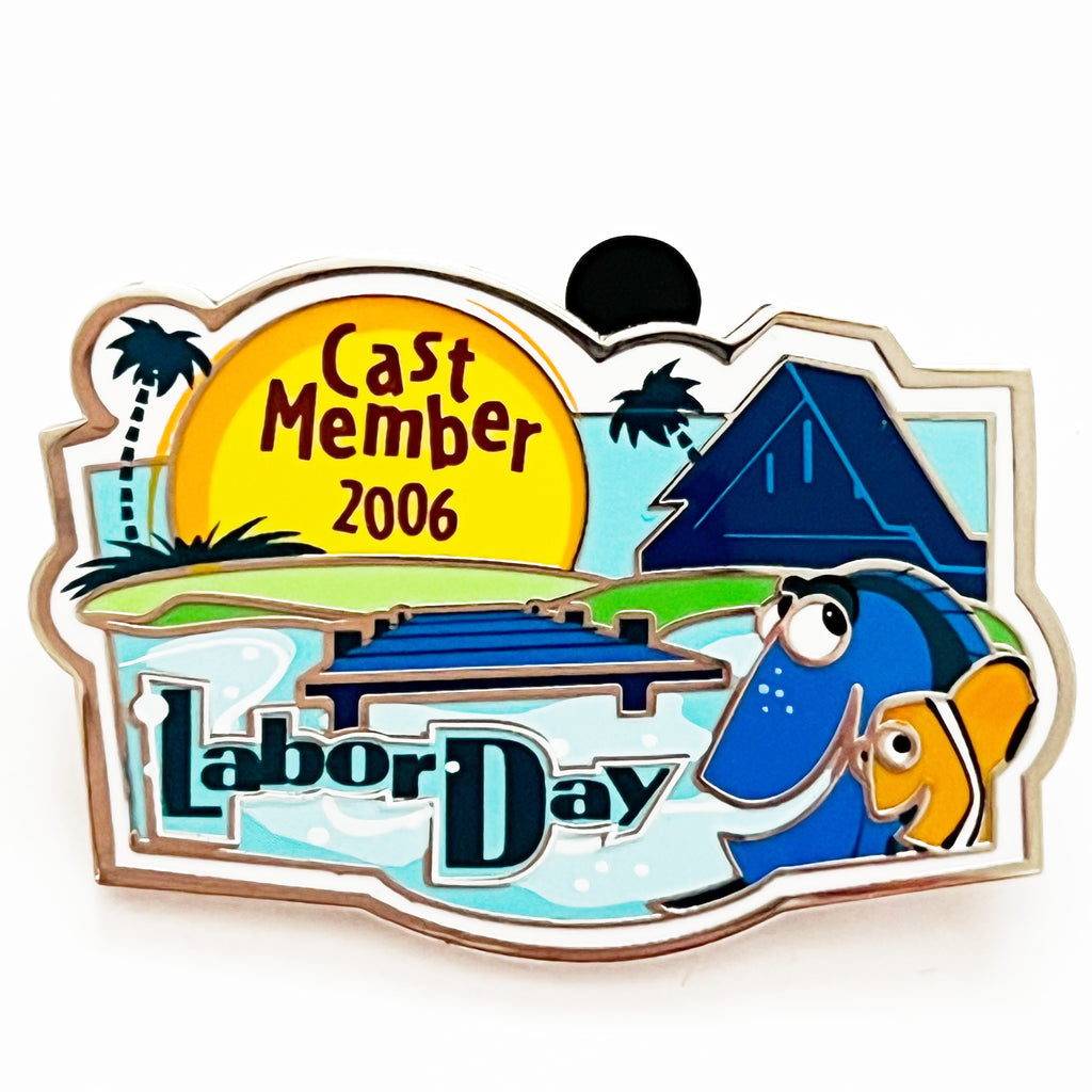 Disney Cast Exclusive Labor Day 2006 with Dory and Marlin Limited Edition 1200 Pin