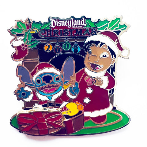 Disney Disneyland Resort DLR 2008 Christmas Lilo & Stitch Limited Edition 1000 Pin