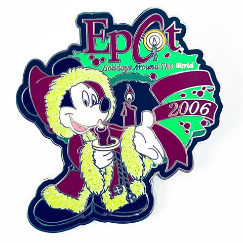 Disney Epcot Holidays Around the World 2006 Mickey Mouse Limited Edition 3000 Pin