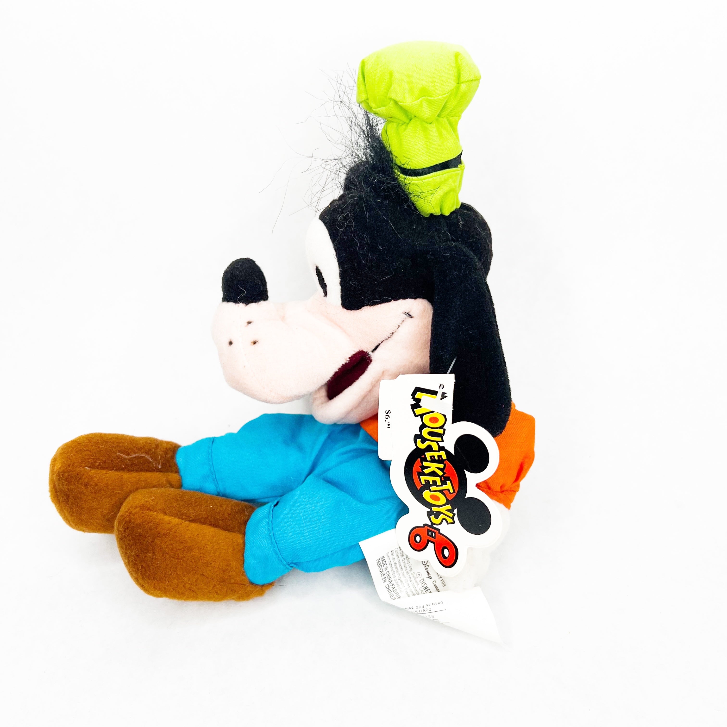  Disney Goofy Plush - Mini Bean Bag - 10 Inches, Mickey