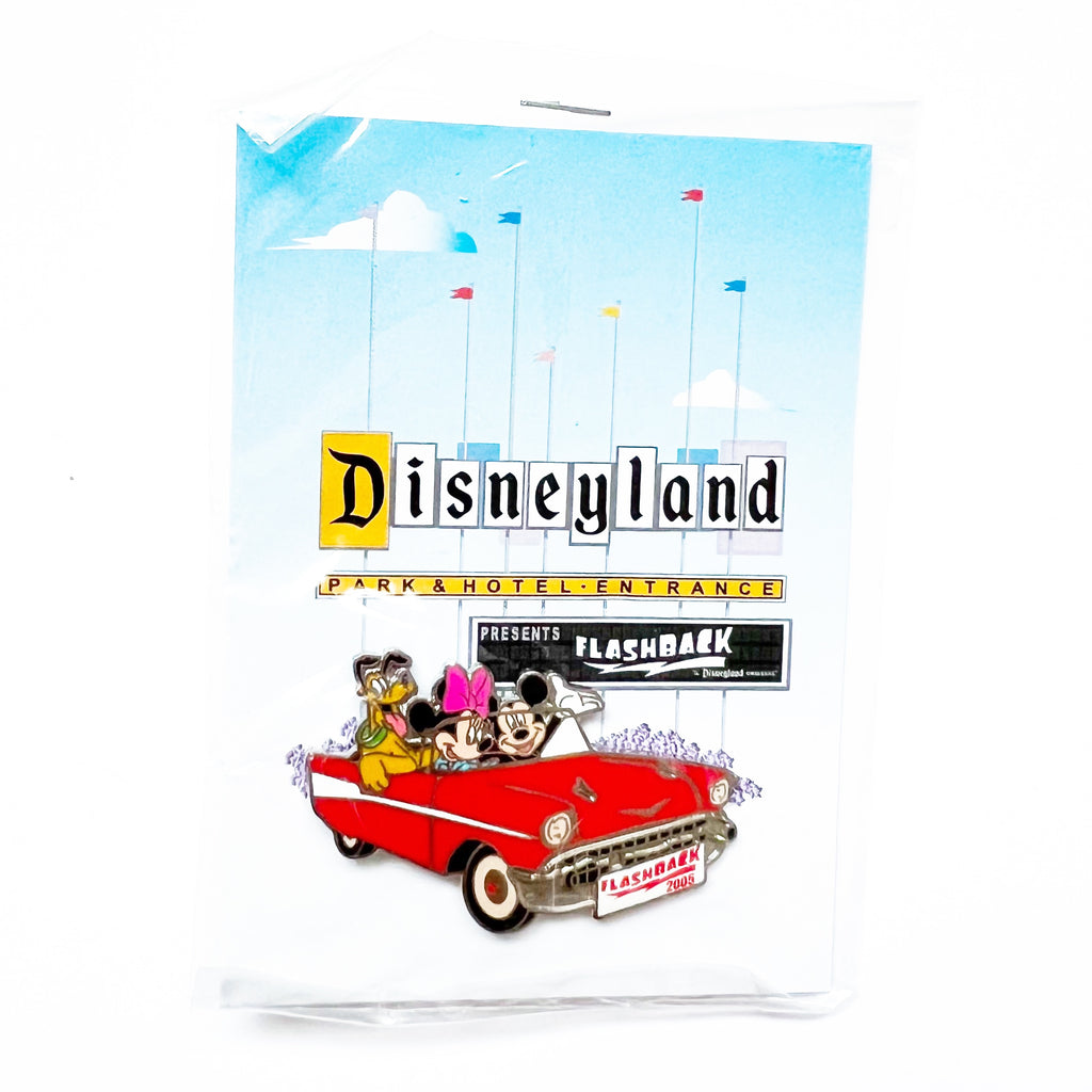 Disney DLR Cast Charity Event Flashback 2005 FAB Chevy Convertible Car Pin