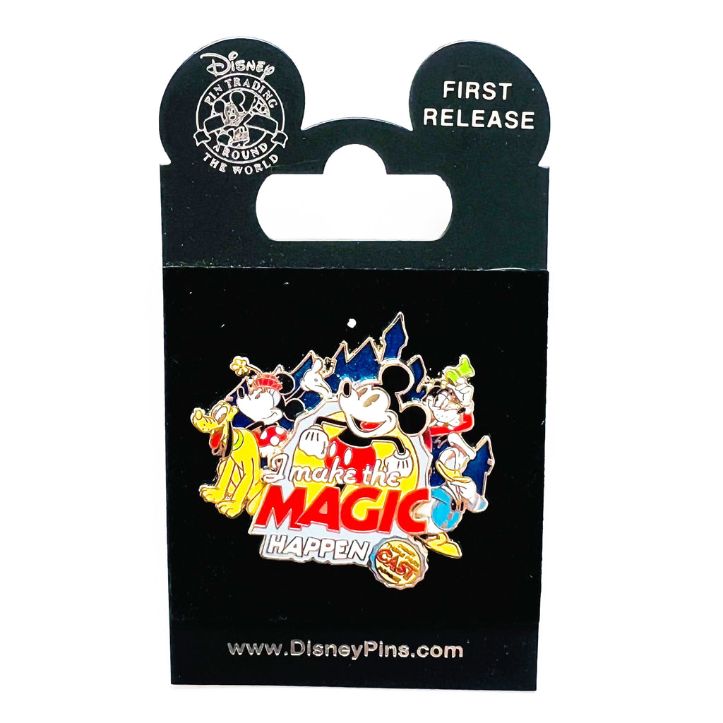 Disney Mickey Mouse I Make This Magic Happen Cast Exclusive First Release Pin