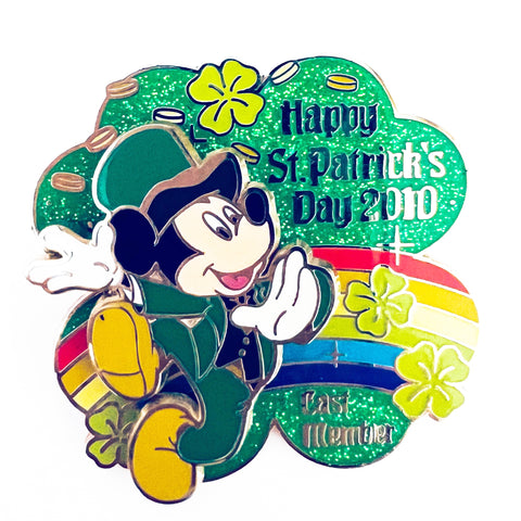 Disney St. Patrick’s Day 2010 Mickey Mouse Cast Exclusive Limited Edition 1500 Pin