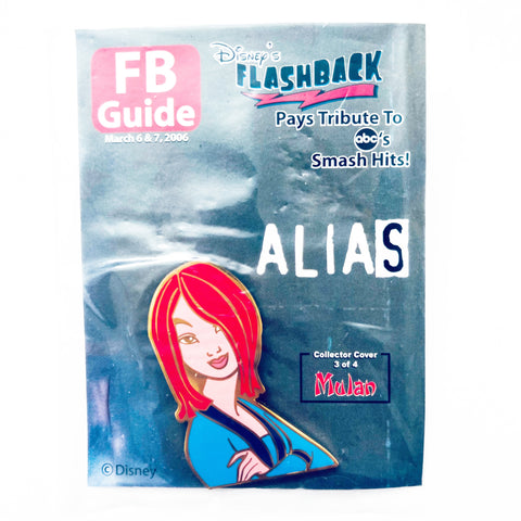 Disney DLR Flashback Series Mulan in Alias Cast Exclusive LE 2000 Pin