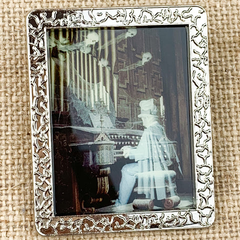 Disney WDI Haunted Mansion Ghostly Organist Tone Frame Limited Edition Pin