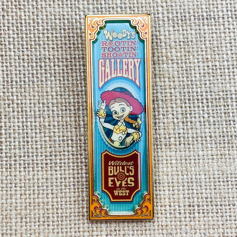 WDI Disney Pixar Toy Story Midway Mania Banner Jessie Rootin Tootin Gallery Pin