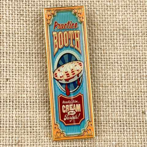 WDI Disney Pixar Toy Story Midway Mania Banner Cream Pie LE 300 Pin