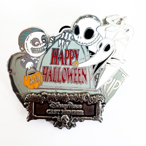 Disney Happy Halloween Nightmare Before Christmas 2010 Cast Member Pin LE Pin