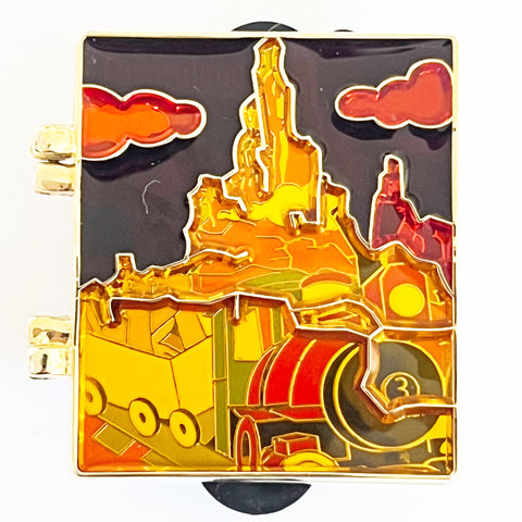 Disney DLR Big Thunder Mountain and Pluto Cast Attraction Hinge LE 750 Pin