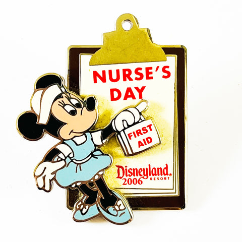 Disney DLR Nurses Day 2006 Minnie First Aid Medical Doctor Surgeon Rescue LE Pin