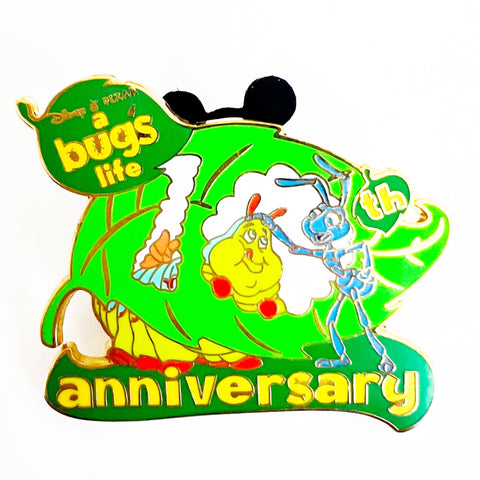 Disney Pixar A Bug’s Life 10th Anniversary Flik Heimlich LE 1500 Pin