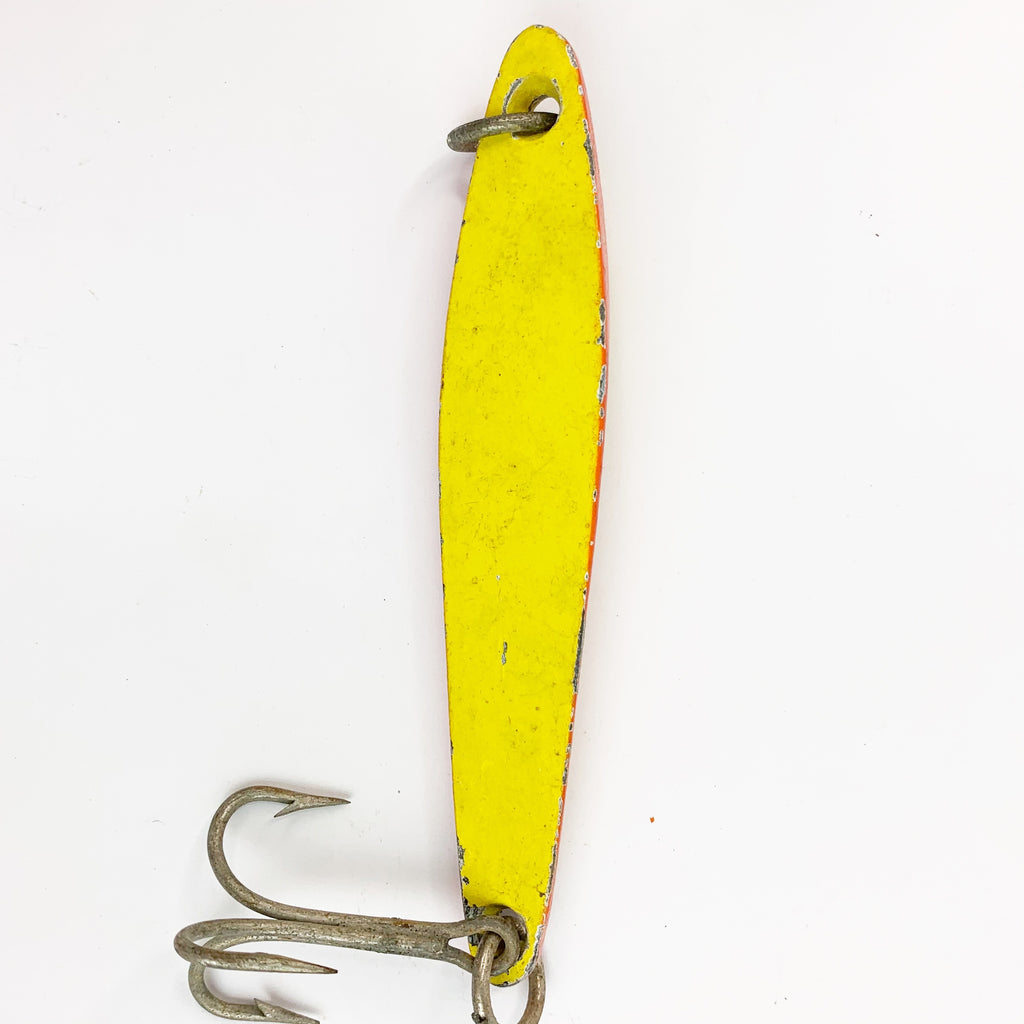 Vintage Metal Saltwater Fishing Pacific Yellow/ Orange Lure - The Stand  Alone