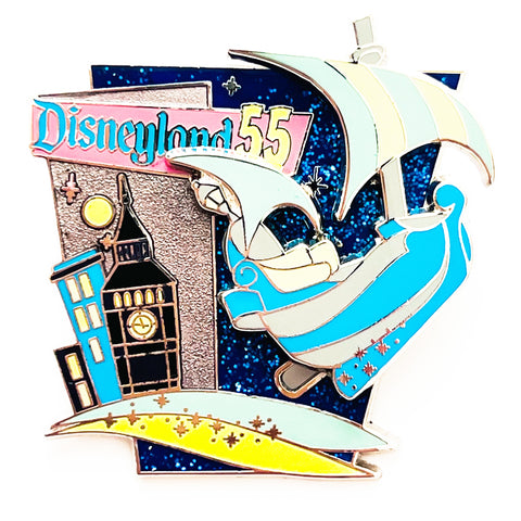 Disneyland 55th Anniversary Cast Exclusive Retro Peter Pan’s Flight Pin