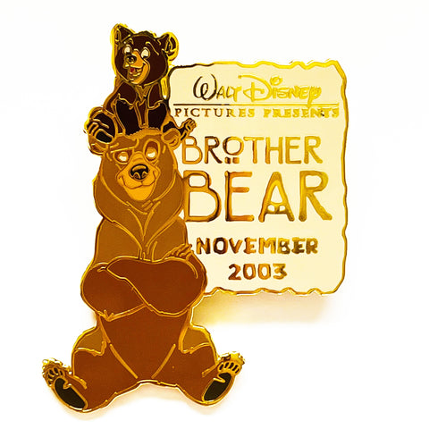 Disney Brother Bear Premiere Kenai and Koda Cast Exclusive Limited Edition 1000 Cast Member Pin