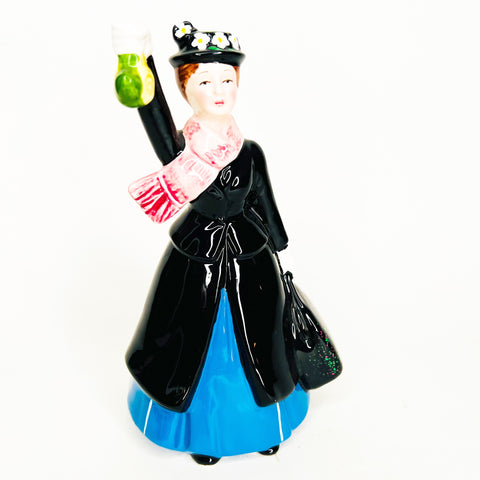 Vintage Disney Mary Poppins Ceramic Figurine