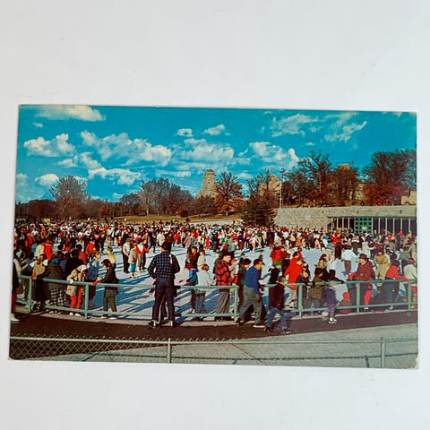 Mark C. Steinberg Memorial Ice Skating Rink Forest Park St. Louis MO Postcard