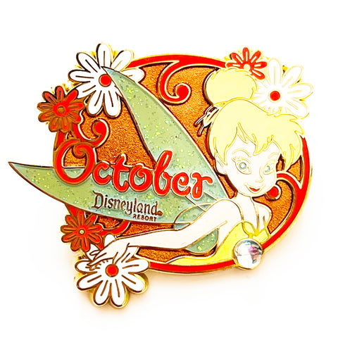 Disney DLR Tinker Bell Birthstone Collection 2008 October Limited Edition 1000 Pin