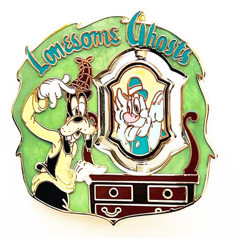 Disney Have A Laugh! Lonesome Ghosts Goofy Spinner Limited Edition 2000 Pin