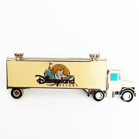 Disneyland Resort Logo DLR Truck Mickey Daisy Goofy Pluto Hinged FAB 6 Cast LE Pin