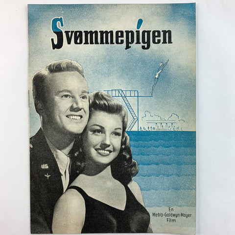 Vintage Thrill of a Romance Esther Williams Van Johnson Danish Movie Program