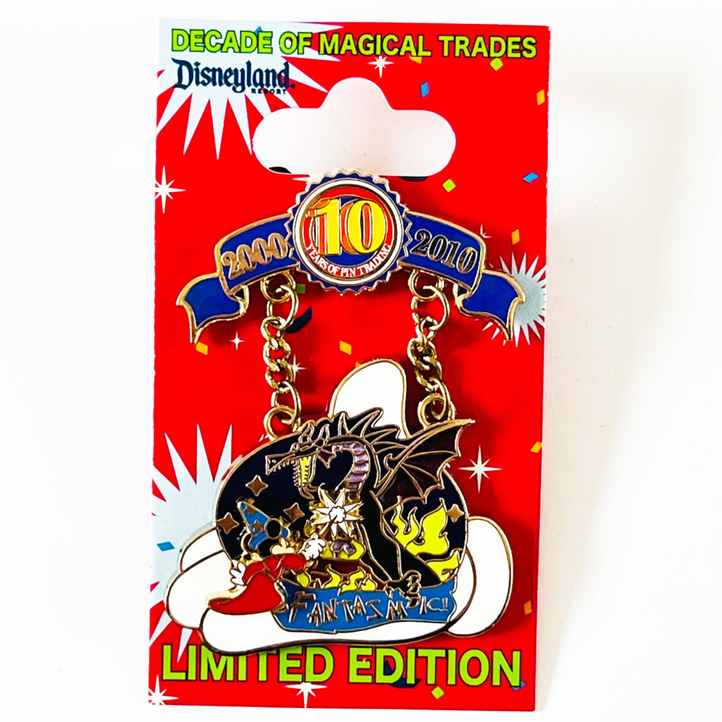 Disney DLR Decade of Magical Trades 10th Anniversary Fantasmic LE 1000 Pin