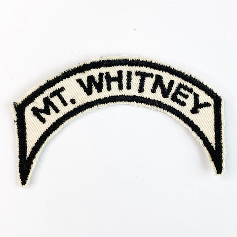 Vintage Mt. Whitney Sierra Nevada California Patch