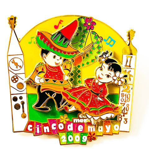 Disney Cast Member Cinco De Mayo 2009 It’s A Small World LE 1000 Pin