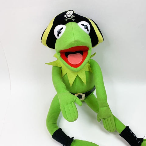 Henson Kermit The Frog Pirate Henson Plush