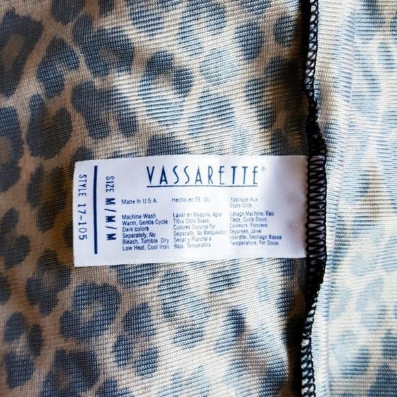 Vintage Vassarette Leopard Print Camo Top & Slip – The Stand Alone