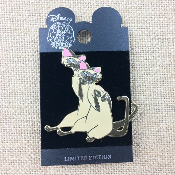 Disney Lady and the Tramp Siamese Cats Si And Am Limited Edition Pin ...