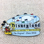 Disney DL Hotel Retro Entrance Disneyland Sign Flags Mickey Pin – The ...