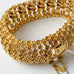 Vintage Monet Wide Statement Bracelet