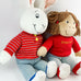 Marc Brown Arthur Plush Dolls "Buster" and "Francine" 1996 Lot