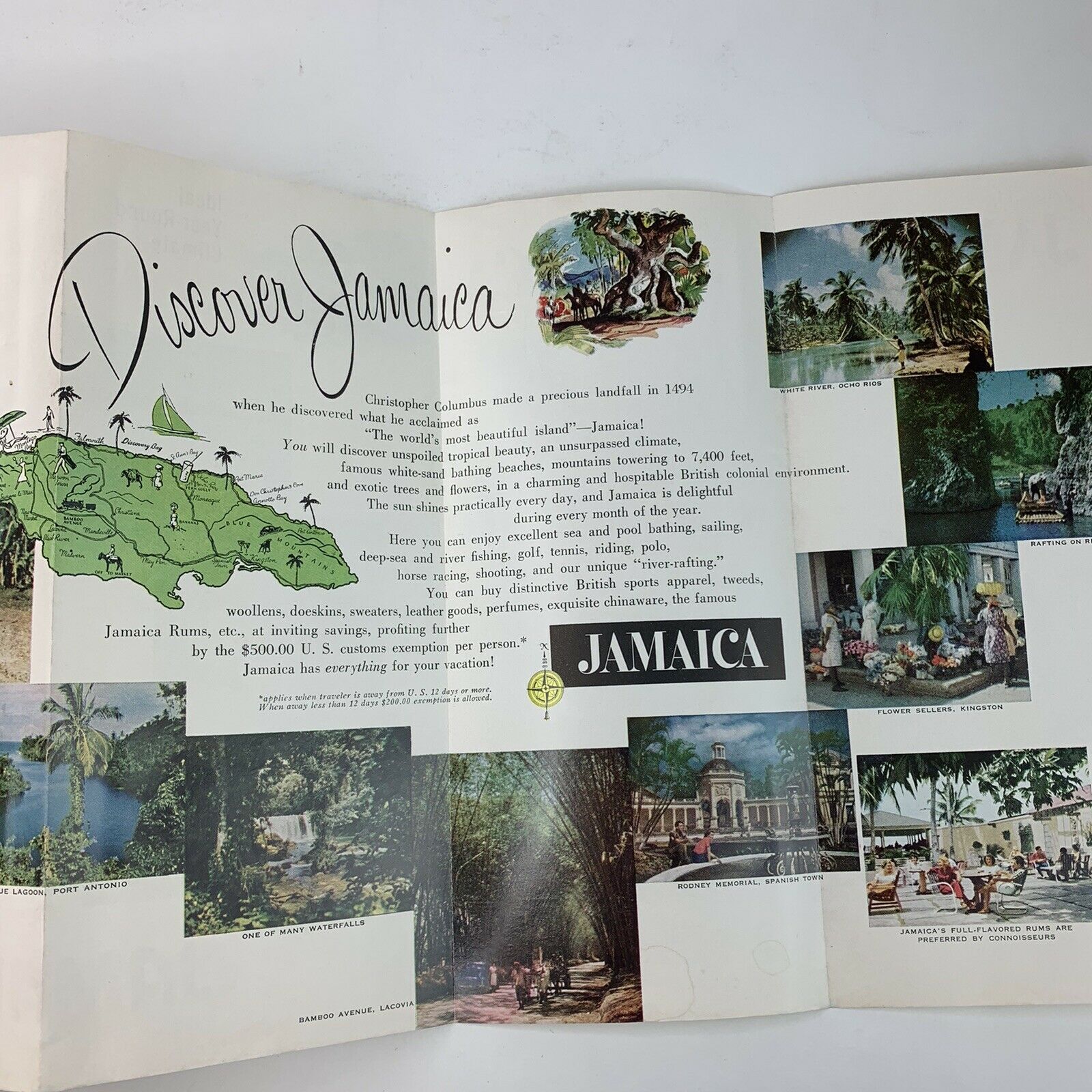 Discover Jamaica International Color Brochure – The Stand Alone